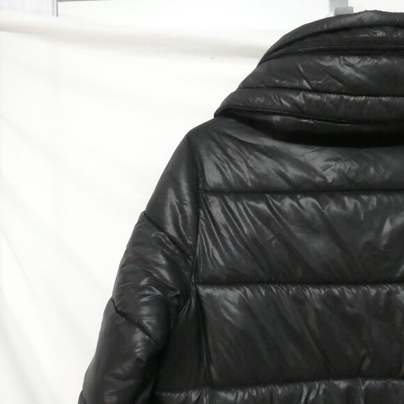 MUDO COLLECTION - Casual Look | size 39 | Black Puffer Jacket With High Collar - Picture 9 of 15